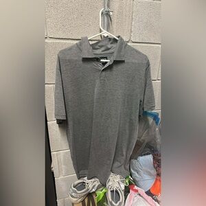 Men's Gray collard Shirt